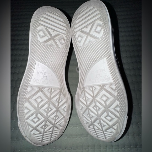 Converse Chuck Taylor All Star Lift Converse Platform Golden Butterfly Sz 9 VGUC - Picture 8 of 16